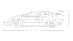 LEGO® Icons 10337 Lamborghini Countach 5000 Quattrovalvole