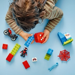 LEGO® DUPLO® 10424 Marvel Spin a dobrodružství na motorce