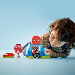 LEGO® DUPLO® 10424 Marvel Spin a dobrodružství na motorce