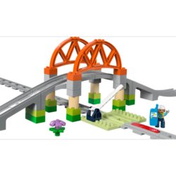 LEGO® DUPLO® 10426 Železniční most a koleje – rozšiřující sada