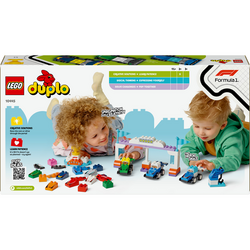 LEGO® DUPLO® Město 10445 Závodní auta a řidiči týmu F1®