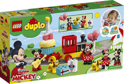 LEGO® DUPLO® Disney ™ 10941 Narozeninový vláček Mickeyho a Minnie