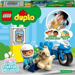 LEGO® DUPLO®  10967 Policejní motorka
