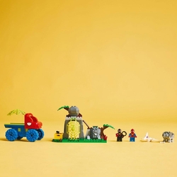 LEGO® Marvel 11199 Spideyho tým a záchrana dinosaurů s truckem
