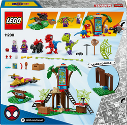 LEGO® Marvel 11200 Spidey, Gobby a raptoří bitva na základně na stromě

