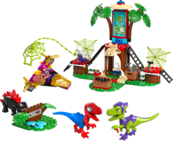 LEGO® Marvel 11200 Spidey, Gobby a raptoří bitva na základně na stromě

