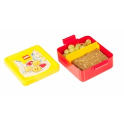 LEGO® ICONIC Girl box na svačinu - žlutá/červená
