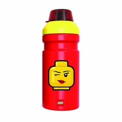 LEGO® ICONIC Girl láhev na pití - žlutá/červená 