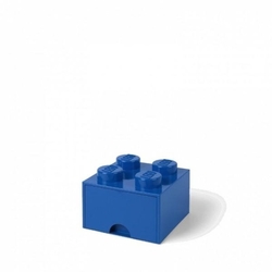 LEGO® úložný box 4 s šuplíkem modrá