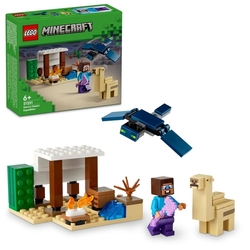 LEGO® Minecraft® 21251 Steve a výprava do pouště
