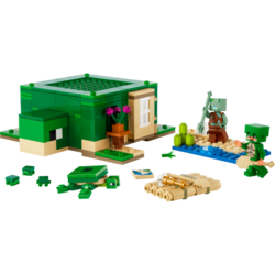 LEGO® Minecraft® 21254 Želví domek na pláži
