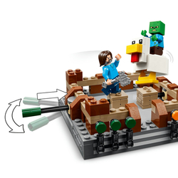 LEGO® Minecraft® 21272 Bojový ring v Lesním sídle
