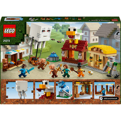 LEGO® Minecraft® 21273 Balón v podobě ďasa a útok na vesnici

