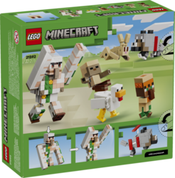 LEGO® Minecraft® 21592 Kuřecí žokej a útok v poušti