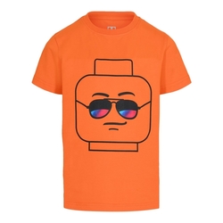 LEGO tričko 22637 Head - oranžová