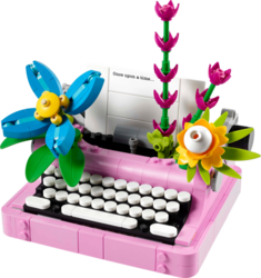 LEGO® Creator 3 v 1 31169 Psací stroj s květinami