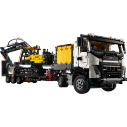 LEGO® Technic 42175 Nákladní auto Volvo FMX a elektrický bagr Volvo EC230
