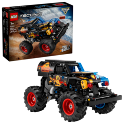 LEGO® Technic 42219 Monster Jam™ Grave Digger™ Oheň a led