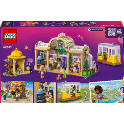 LEGO® Friends 42671 Kavárna plná rostlin a květinářství

