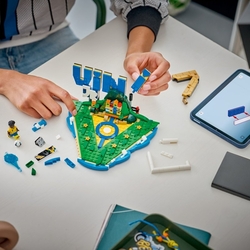 LEGO® Editions 43027 Vini Jr. – Hvězdné momenty fotbalu