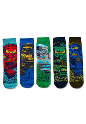 LEGO® Ninjago® 60-1101-1026 ponožky - 5 PACK