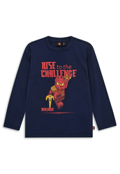LEGO® triko 60-1101-883 NINJAGO - tmavě modrá
