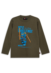 LEGO® triko 60-1101-883 NINJAGO - khaki