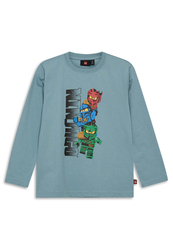 LEGO® triko 60-1101-886 NINJAGO - šedomodrá