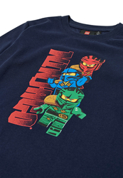 LEGO® triko 60-1101-886 NINJAGO - tmavě modrá