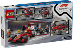 LEGO® City 60443 Zastávka v boxech F1® a personál s vozem Ferrari