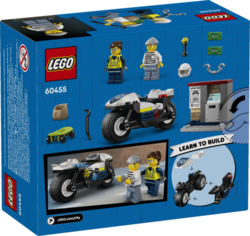 LEGO® City 60455 Honička na policejní motorce