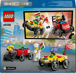 LEGO® City 60458 Závodní balíček: Rozvoz pizzy vs. hasičské auto