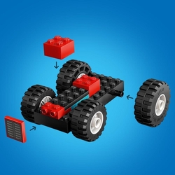 LEGO® City 60461 Červený traktor s přívěsem a ovcemi