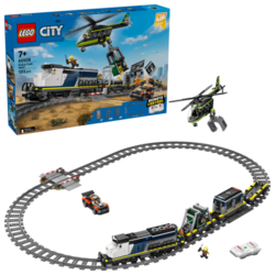 LEGO® City 60508 Loupež v policejním vlaku