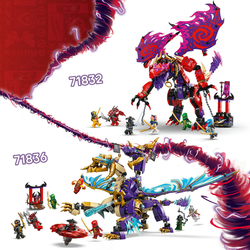 LEGO® NINJAGO® 71832 Drak chaosu Thunderfang
