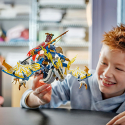LEGO® NINJAGO® 71843 Rogue a robotický dračí jezdec