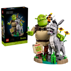 LEGO® Shrek 72423 Shrek, Oslík a Kocour v botách
