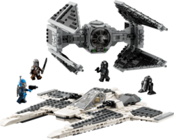 LEGO® Star Wars™ 75348 Mandalorianská stíhačka třídy Fang proti TIE Interceptoru