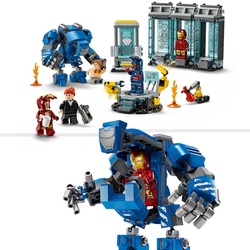 LEGO® | Marvel 76315 Iron Man a jeho laboratoř: Síň brnění