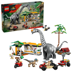 
LEGO® Jurassic World 76973 Mise na sledování raptora a titanosaura