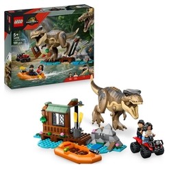 LEGO® Jurassic World 76975 T-rex a útěk po řece