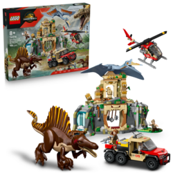 LEGO® Jurassic World 76976 Letecká mise se spinosaurem a quetzalcoatlem