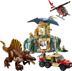 LEGO® Jurassic World 76976 Letecká mise se spinosaurem a quetzalcoatlem