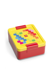 LEGO® Brick svačinový set (láhev a box) - červená/žlutá
