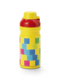 LEGO® Brick láhev na pití - červená/žlutá