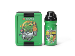 LEGO® Ninjago svačinový set (láhev a box) - zelená
