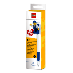 LEGO Gelové pero s minifigurkou, modré
