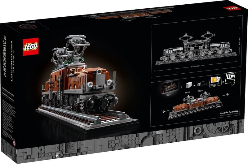 LEGO® Creator Expert 10277 Lokomotiva Krokodýl

