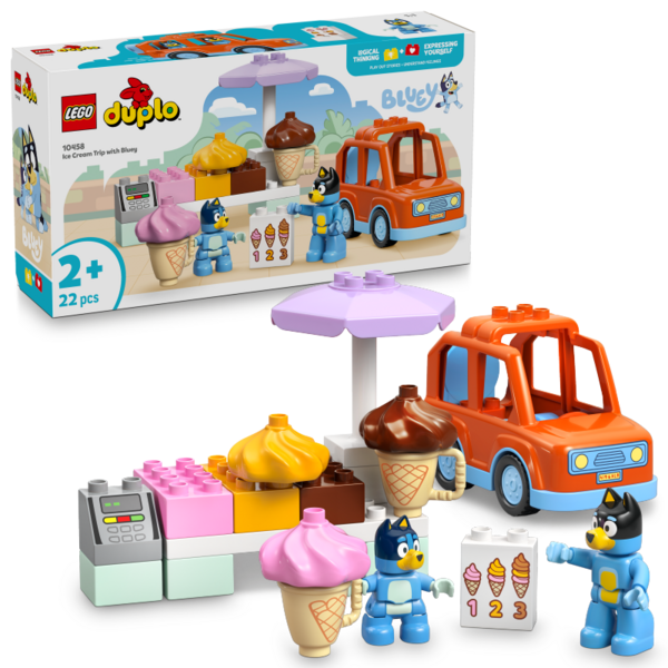 LEGO® DUPLO® 10458 Bluey a výlet na zmrzlinu