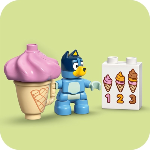 LEGO® DUPLO® 10458 Bluey a výlet na zmrzlinu